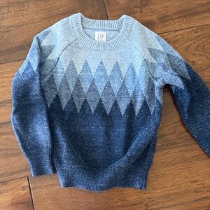GAP Kids Blue Gradient Sweater